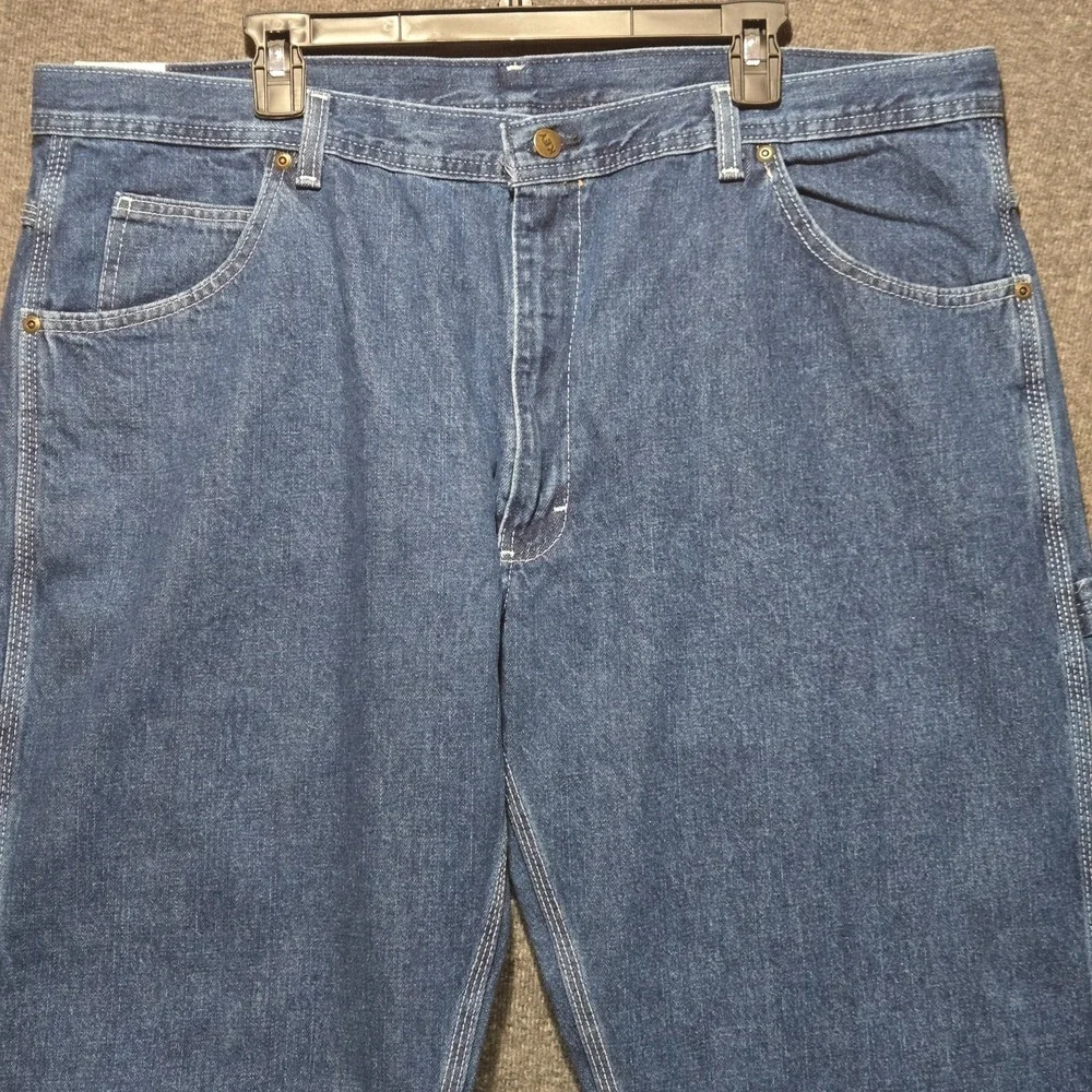 Men 36x34 KEY Authentic Traditional Fit Blue 100%‎ Cotton Denim Jeans New w/Tags